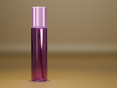 Pink Perfume 3d 3d assets 3d product rendering