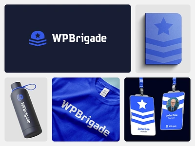 WPBrigade | Case Study brand design brand identity case study effendy id card identity logo logomark logotype military badge military hat rebrand software logo star logo tech logo visual identity wordmark wordpress agency wordpress logo wpbrigade