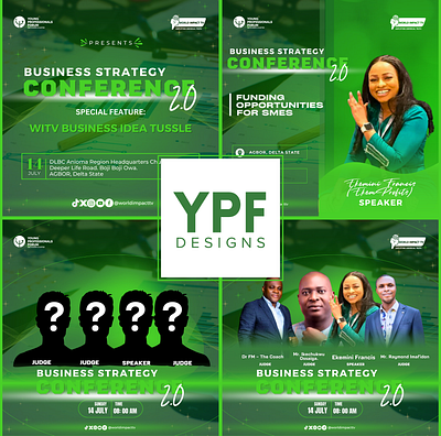 Flyer Design for YPF animation branding graphic design logo