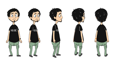 Male character for animation animation character illustration man