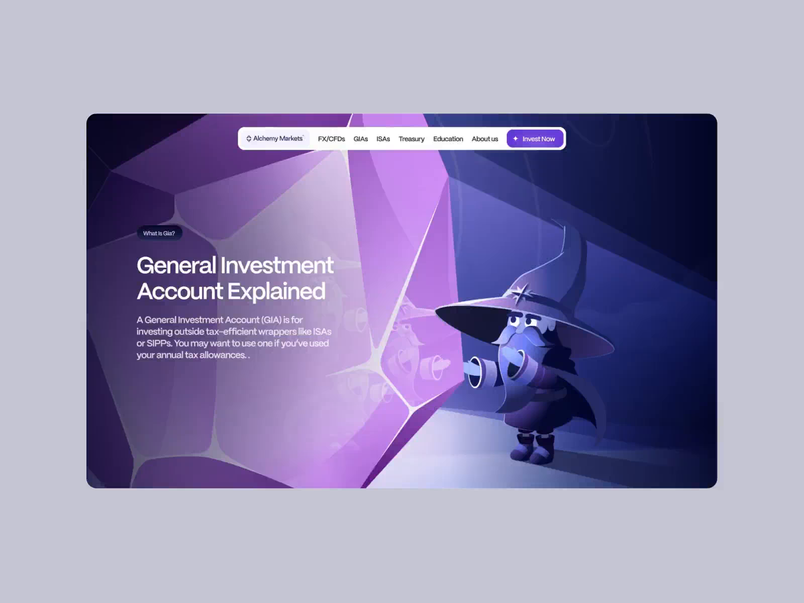 Alchemy - Crypto Fintech Landing Page by Sam Halpert for Awsmd on Dribbble