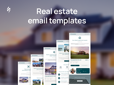 Real Estate Email Templates design email email builder email campaign email design email marketing email newsletter email templates landing page newsletter stripo email ui ux web design