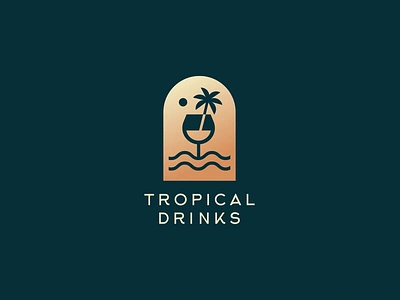 Logo Animation - Tropical Drinks