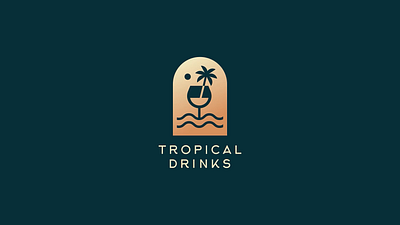 Logo Animation - Tropical Drinks