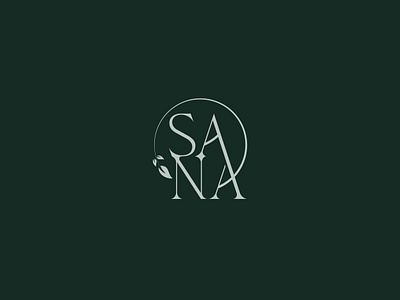 Sana healthy restaurant Logo ! 99d logo ahealthy restaurant logo amazing logo creative logo healthy restaurant logo minimal logo new logo sana logo sanahealthy restaurant logo vector logo