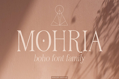 Mohria Font boho display duo font handwriting handwritten modern mohria font romantic script serif typeface