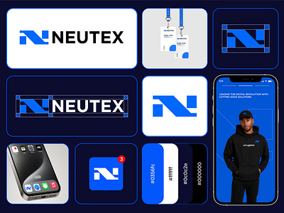 NEUTEX Logo and brand identity design | Brand design brand design brand identity brand maker branding creative logo cyber logo logo logo ideas logo maker logo mark logo style logo tipo logo tips logos minimalist logo payment gateway logo saas logo software logo startup logo tech logo