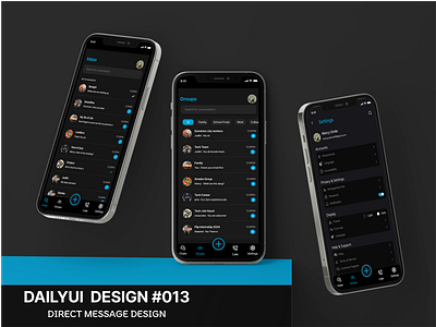 DailyUI #013 DIRECT MESSAGE dailyui dailyuidesign design directmessage figma meassage ui uichallenge uiux
