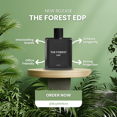 The Forest EDP Product Launch branding graphic design ui