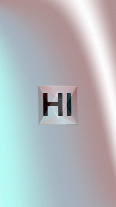 Hi Box by Tarafa Mhfoud™ 3d aftereffects animation branding creativedesign design gradient graphic design hi illustration logo motion graphics noise typography ui ux vector