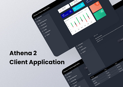 Athena 2 Client Application UI UX application branding desktop llm machine learning ml ui