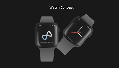 Watch Concept app branding concept design graphic design logo mobile motion graphics os phone ui ux vector watch