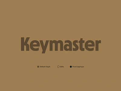 Keymaster Games Logo Design brand agency brand identity focus lab identity design logo logo design logo iterations logotype visual identity