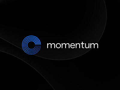 momentum abstract brandidentity branding circle lines logo logo designer round symbol