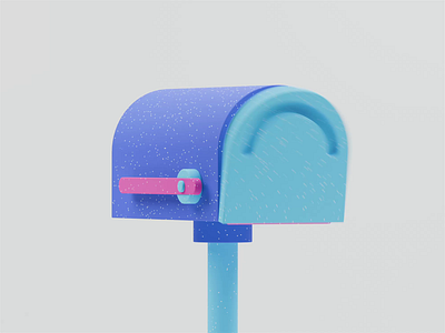 Every Morning 3d 3d animation blender blender3d email illustration inbox isometric mail mailbox