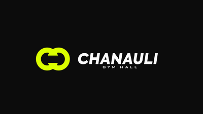 Chanauli Gym Hall Logo Design 3d animation branding graphic design logo motion graphics ui