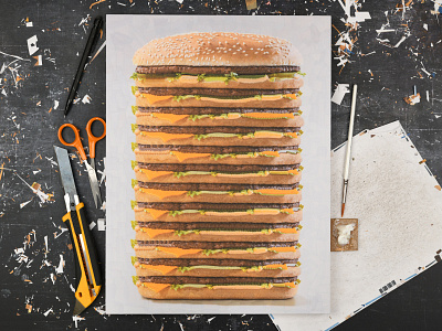 Burger, studio burger burgers dribbble illustration studio