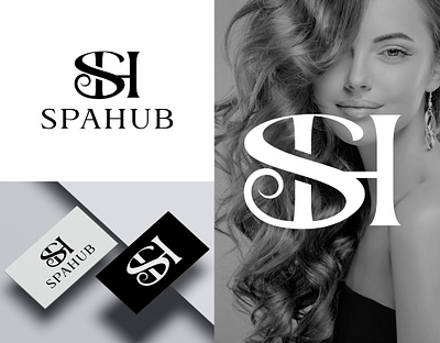 SPAHUB hublogo logodesign logospa spahub spalogo