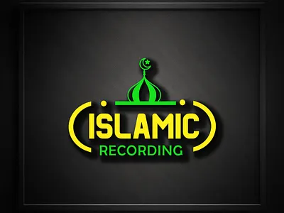 ISLAMIC RECORDING LOGO branding halalbranding islamicart islamicaudio islamicdesign islamiclogo islamicmusicdesign islamicrecording islamicstudio logo muslimsoundstudio slamicpodcast