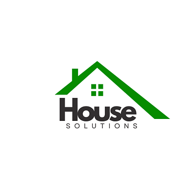 House Solutions Logo Design Service graphic design logo ui