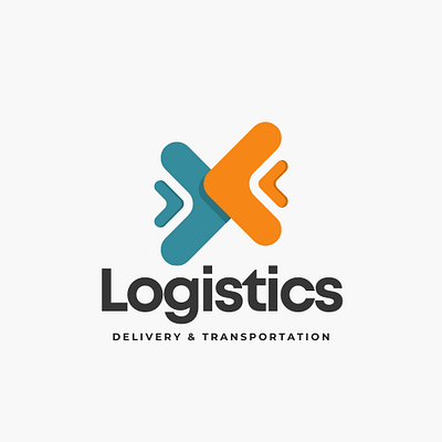 Logistics Logo Design Service graphic design logo ui