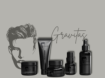 Luxury Men’s Grooming: Brand Identity & Packaging Design adobe branding graphic design mockup product design