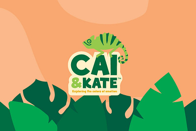 Cai & Kate Branding art direction branding graphic design illustration logo