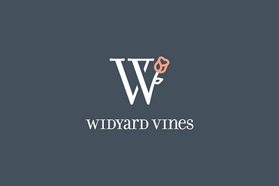 Widyard Vines Branding art direction branding graphic design logo wine