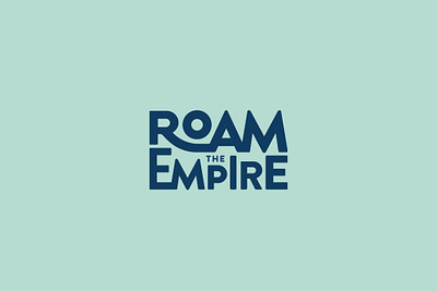 Roam the Empire Branding art direction branding graphic design logo travel and tourism