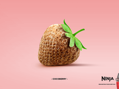 Fruit mix - Ninja apple banana coco coconut fruit graphic design mix mixer ninja orange print retouch strawberry watermelon