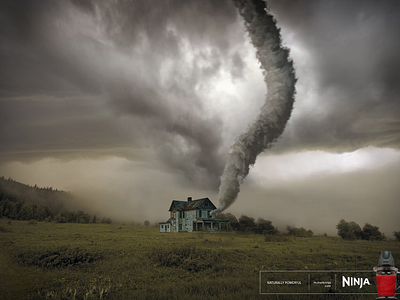 Tornado - Ninja best blender concept creative graphic design sky tornado weather