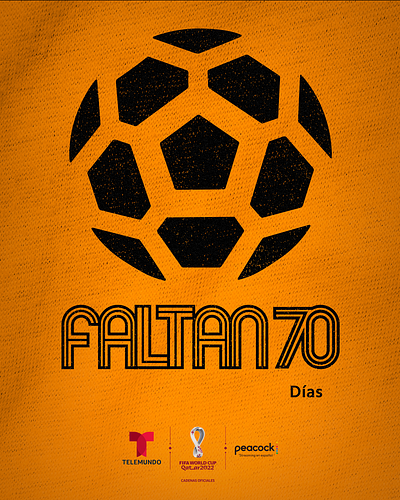 Countdown - Telemundo Qatar ads best concept creative design futbol graphic design mundial print rrss soccer social network world cup