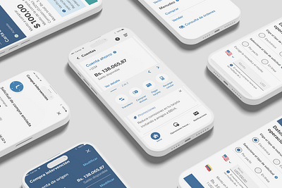 BBVA Currency Trading Purchase & Sale prototyping ui ux uxui design