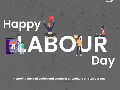 Labour Day adobe illustrator adobe photoshop design graphic design logo post design