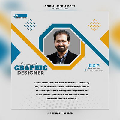 social media post design creative poster design