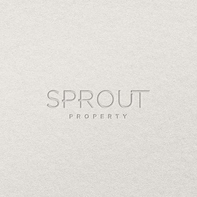 SPROUT brand branding graphic design logo property