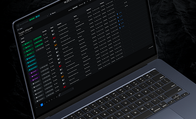 Schedule Screen active completed data figma grid list macbook mockup product design schedule software status table ui ui design upcoming ux wireframe