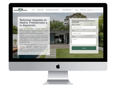 Reforma Integrales - Corporate Web design