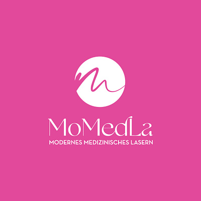 MoMedLa beautiful brand branding design graphic design logo