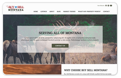 Buy Sell Montana - Web Design css figma html php ui ux wordpress