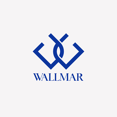 WALLMAR - WORDMARK LOGO DESIGN branding design graphic design illustration logo logo concept logo design logoconcept logodesign logodesigner logosymbol symbolic vector wordmark wordmarklogo