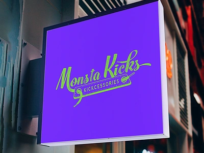 Monsta Kicks / Logo Design branding logo