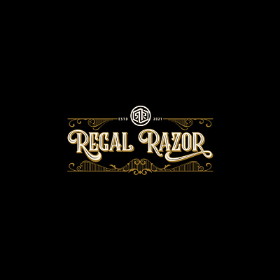 REGAL RAZOR brand branding design graphic design illustration logo packing