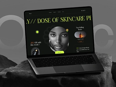 Skin Care Product Website beauty beauty cream beauty cream website beauty product cosmetics web ecommerce ecommerce website female landing page design makeup product product page design product website design self care shop skin care skin care product website skin care website ui web design