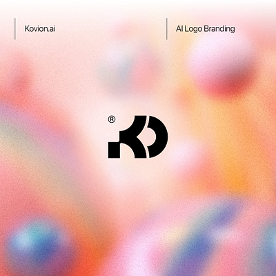 Kovion AI Logo Branding branding graphic design logo ui