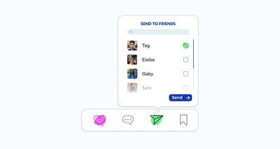 Social Share - Daily UI Challenge #010 blue challenge childhood dailyui figma fluo foot2rue graphity green ink neon nostalgia pink retro retrovibe share socialshare spray ui y2k