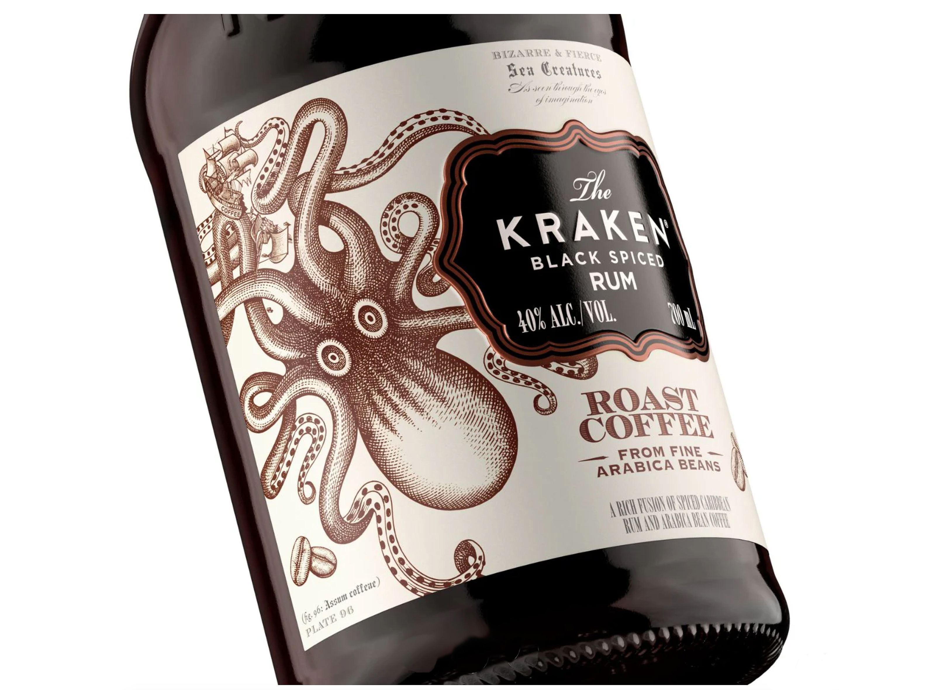 Example of Kraken Black Illustrated By Steven Noble