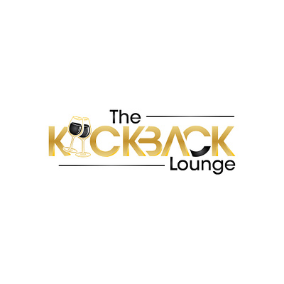 The Kickback Lounge - Logo Design - Creasions logo logo design