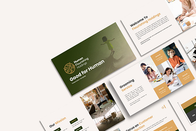 Flourishing Presentation Template branding deck design fiverr google slides graphics design illustration pitch pitch deck pitch deck design powerpoint ppt presentation presentation design upwork