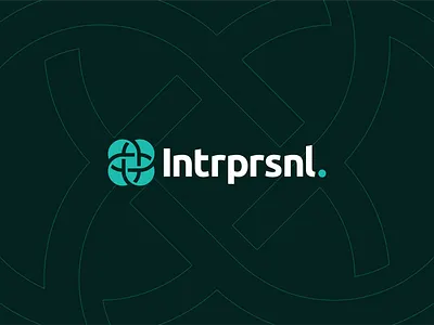 Intrprsnl. - Logo Design & Visual Identity brand branding logo startup tech ui
